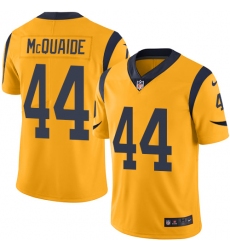Youth Nike Los Angeles Rams #44 Jacob McQuaide Limited Gold Rush Vapor Untouchable NFL Jersey