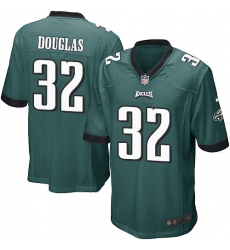 Men's Nike Philadelphia Eagles #32 Rasul Douglas Game Midnight Green Team Color NFL Jersey