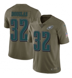 Men's Nike Philadelphia Eagles #32 Rasul Douglas Limited Olive 2017 Salute to Service NFL Jersey