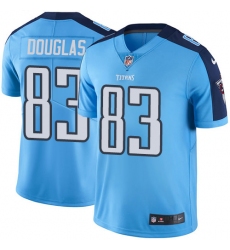 Men's Nike Tennessee Titans #83 Harry Douglas Light Blue Team Color Vapor Untouchable Limited Player NFL Jersey