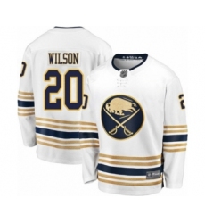 Men's Buffalo Sabres #23 Sam Reinhart Fanatics Branded White 50th Season Breakaway Hockey Jersey