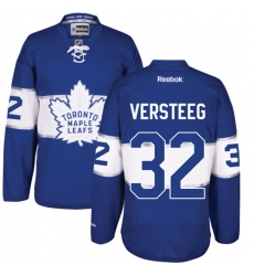Men's Reebok Toronto Maple Leafs #32 Kris Versteeg Premier Royal Blue 2017 Centennial Classic NHL Jersey