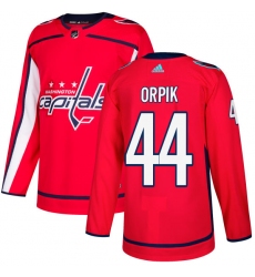 Men's Adidas Washington Capitals #44 Brooks Orpik Premier Red Home NHL Jersey