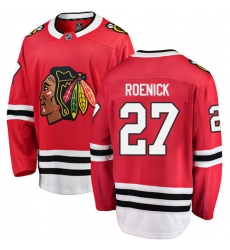 Youth Chicago Blackhawks #27 Jeremy Roenick Fanatics Branded Red Home Breakaway NHL Jersey
