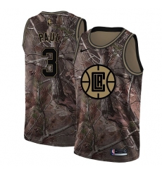 Men's Nike Los Angeles Clippers #3 Chris Paul Swingman Camo Realtree Collection NBA Jersey