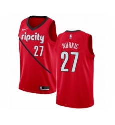 Men's Nike Utah Jazz #13 Tony Bradley Green Swingman Jersey - Earned Edition