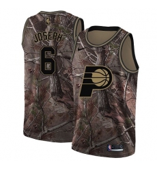 Youth Nike Indiana Pacers #6 Cory Joseph Swingman Camo Realtree Collection NBA Jersey