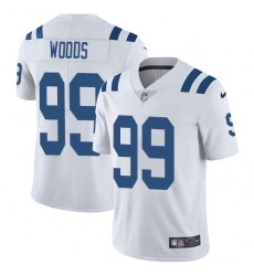 Youth Nike Indianapolis Colts #99 Al Woods White Vapor Untouchable Limited Player NFL Jersey