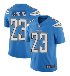 Youth Nike Los Angeles Chargers #23 Rayshawn Jenkins Electric Blue Alternate Vapor Untouchable Limited Player NFL Jersey