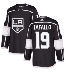 Men's Adidas Los Angeles Kings #19 Alex Iafallo Authentic Black Home NHL Jersey