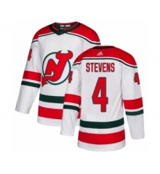 Youth Adidas New Jersey Devils #8 Will Butcher Authentic White Alternate NHL Jersey