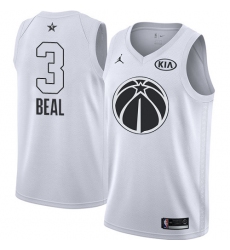 Men's Nike Jordan Washington Wizards #3 Bradley Beal Swingman White 2018 All-Star Game NBA Jersey