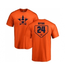 MLB Nike Houston Astros #24 Jimmy Wynn Orange RBI T-Shirt