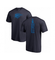 Basketball Oklahoma City Thunder #6 Hamidou Diallo Navy Blue One Color Backer T-Shirt