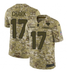 Men's Nike Jacksonville Jaguars #17 DJ Chark Limited Camo 2018 Salute to Service NFL Jersey