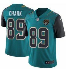 Men's Nike Jacksonville Jaguars #89 DJ Chark Teal Green Team Color Vapor Untouchable Limited Player NFL Jersey