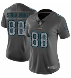 Women's Nike Jacksonville Jaguars #88 Austin Seferian-Jenkins Gray Static Vapor Untouchable Limited NFL Jersey