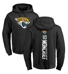 NFL Nike Jacksonville Jaguars #10 Donte Moncrief Black Backer Pullover Hoodie