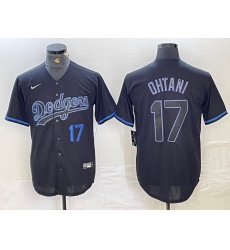 Men's Los Angeles Dodgers #17 Joe Kelly Number Lights Out Black Fashion Stitched Cool Base Nike Jerseys