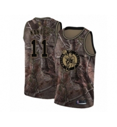 Men's Boston Celtics #11 Enes Kanter Swingman Camo Realtree Collection Basketball Jersey