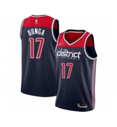 Women's Washington Wizards #17 Isaac Bonga Swingman Navy Blue Finished Basketball Jersey - Statement Edition