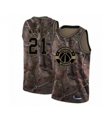 Women's Washington Wizards #21 Moritz Wagner Swingman Camo Realtree Collection Basketball Jersey