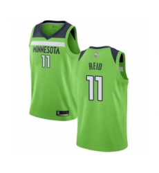 Women's Minnesota Timberwolves #11 Naz Reid Swingman Green Basketball Jersey Statement Edition