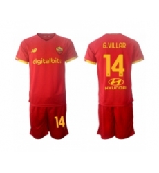 Men Roma Soccer #14 Jerseys