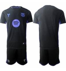 Men FC Barcelona 2026 Soccer Jerseys Black Kobe x FC Barcelona