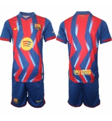 Men FC Barcelona 2026 Soccer Jerseys RedBlue BANK