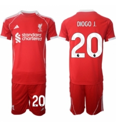 Men Liverpool 2026 Soccer Jerseys Red #20 DIOGO J.