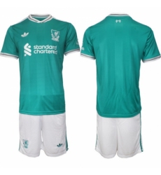 Men Liverpool 2026 Soccer Jerseys Teal BLANK