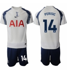 Men Tottenham Hotspur 2026 Soccer Jerseys White #14 PERISIC