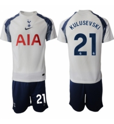 Men Tottenham Hotspur 2026 Soccer Jerseys White #21 KULUSEVSKI