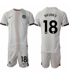 Men Chelsea 2026 Soccer Jerseys White #18 NKUNKU