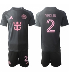 Men Inter Miami CF 2026 Soccer Jerseys Black #2 YEDLIN