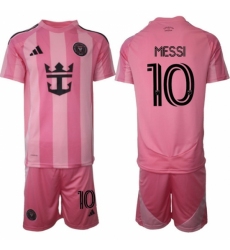 Men Inter Miami CF 2026 Soccer Jerseys Pink #10 MESSI