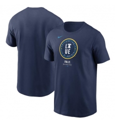 Men's Philadelphia Phillies Navy 2024 City Connect Large Logo T-Shirt