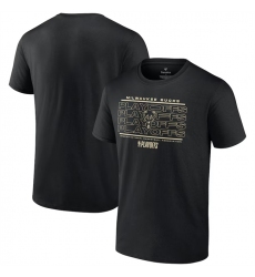 Men's Milwaukee Bucks Black 2024 Playoffs Fast Break Opportunity T-Shirt