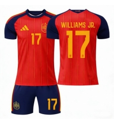 2026 FIFA World Cup Spain Soccer Home Jersey #17