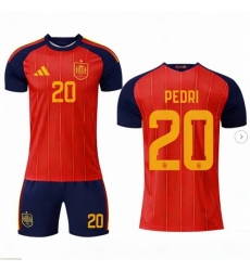 2026 FIFA World Cup Spain Soccer Home Jersey #20