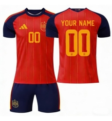 2026 FIFA World Cup Spain Soccer Home Jersey Custome