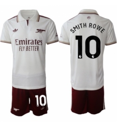 Men Arsenal 2026 Soccer Jerseys White #10 SMITH ROWE
