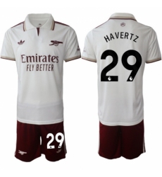 Men Arsenal 2026 Soccer Jerseys White #29 HAVERTZ