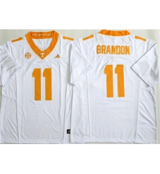 Men's Tennessee Volunteers #11 Faizon Brandon White 2026 F.U.S.E. Stitched Jersey