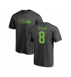 Football Seattle Seahawks #8 Jamar Taylor Ash One Color T-Shirt