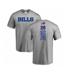 Football Buffalo Bills #28 Frank Gore Ash Backer T-Shirt