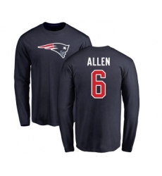 Football New England Patriots #8 Jarrett Stidham Ash Backer T-Shirt