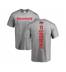 Football Tampa Bay Buccaneers #11 Blaine Gabbert Ash Backer T-Shirt