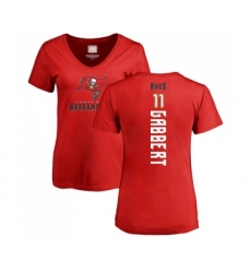 Football Women's Tampa Bay Buccaneers #11 Blaine Gabbert Red Backer T-Shirt